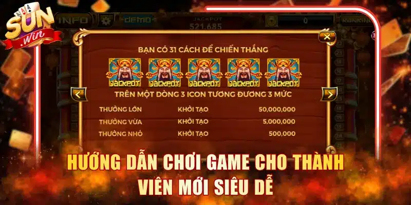 Hướng dẫn chơi game cho thành viên mới siêu dễ